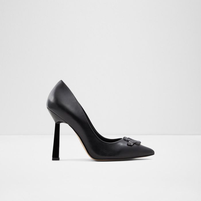 DAUPHINE-1-Jet Black-Ladies Shoes