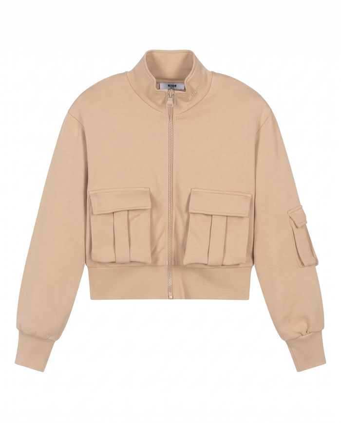 FLEECE BOMBER