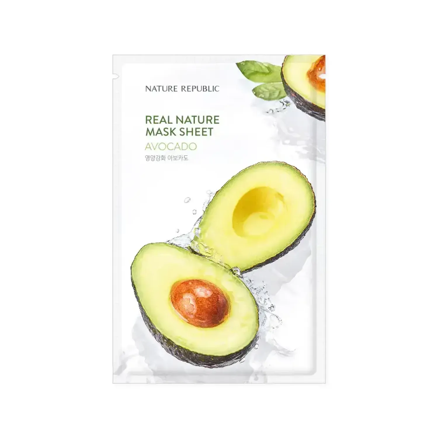 Nature Republic Real Nature Avocado Mask Sheet 