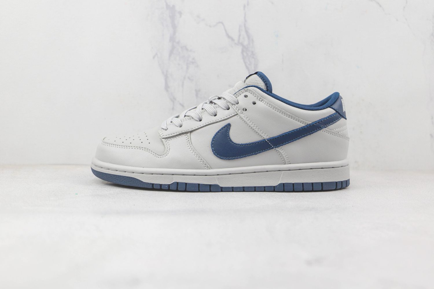 Nike Dunk Low White Midnight Navy
