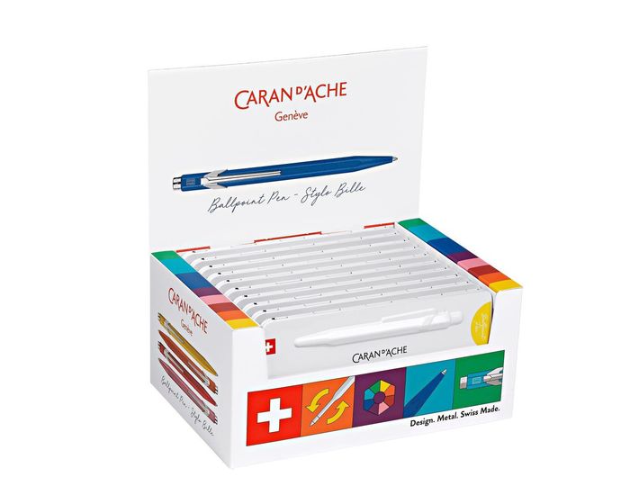Caran d'Ache 849 "GIFT LINE Colormat-X" Collection Red Ballpoint