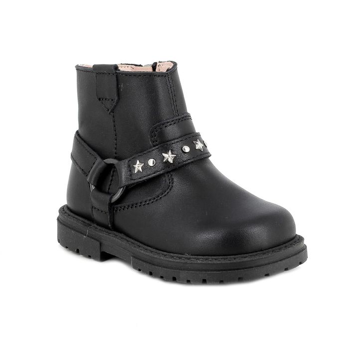 PRIMIGI: Охидын Хар Biker Boots 