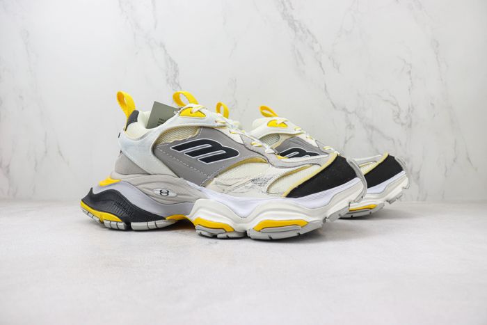 Balenciaga Cargo Sneaker "Worn-Out - Grey Yellow"