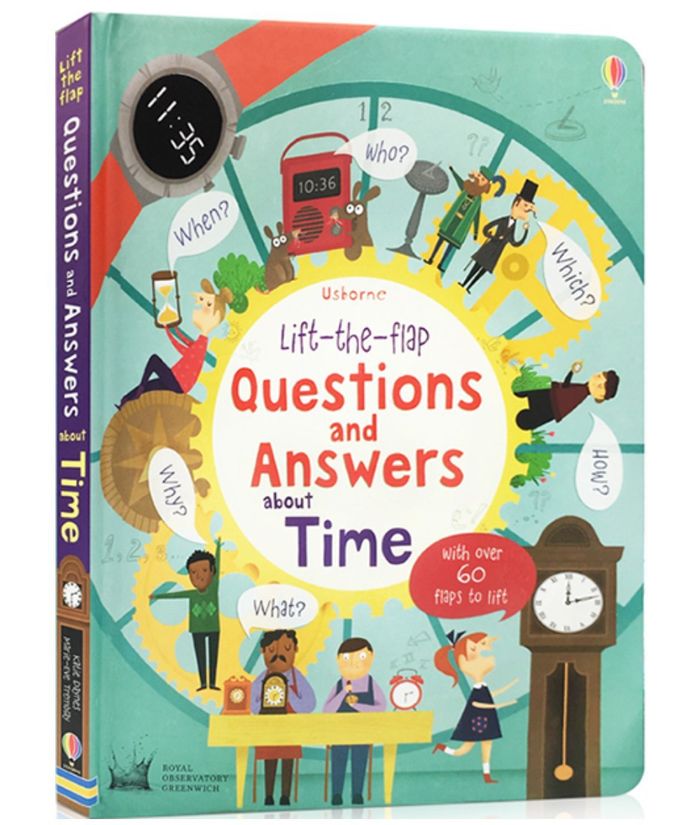 #Usborne Question and Answers "TIME" 3D ном