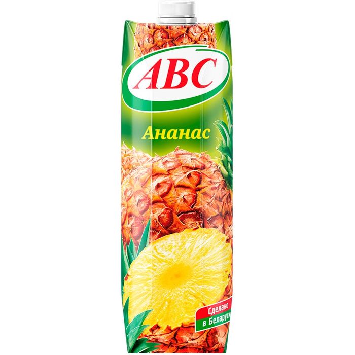 Жүүс Ананас 1л 70% ABC Беларусь