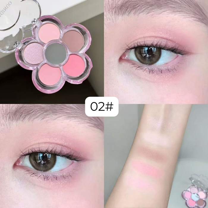 🌸 Flower Eyeshadow Palette – Нүдний тень палет