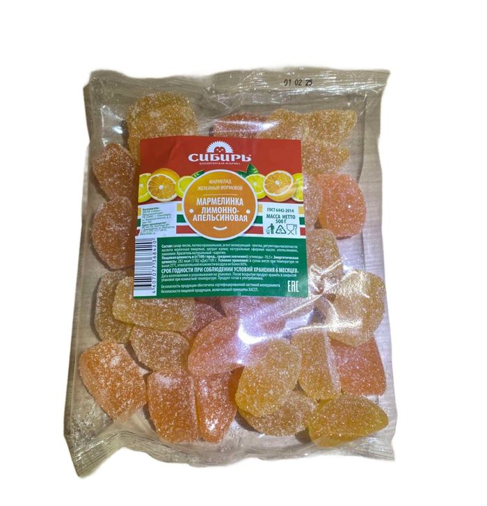 Зефир Сибирь мармелинка 500гр 
