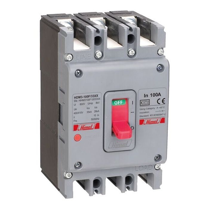 HDM3 - 100L/3P - Mag-therm 40A