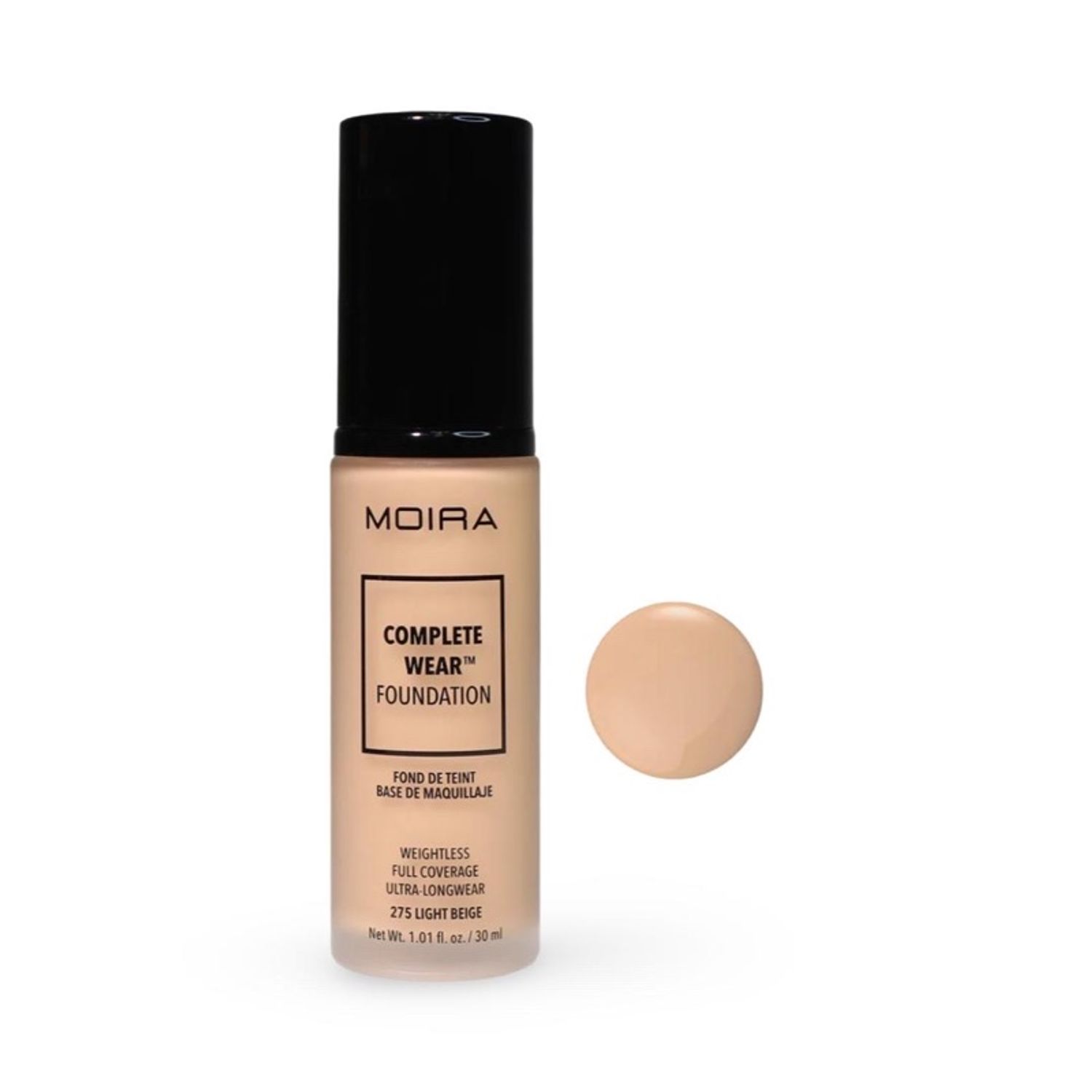 Moira Complete wear foundation /275/ light beige 