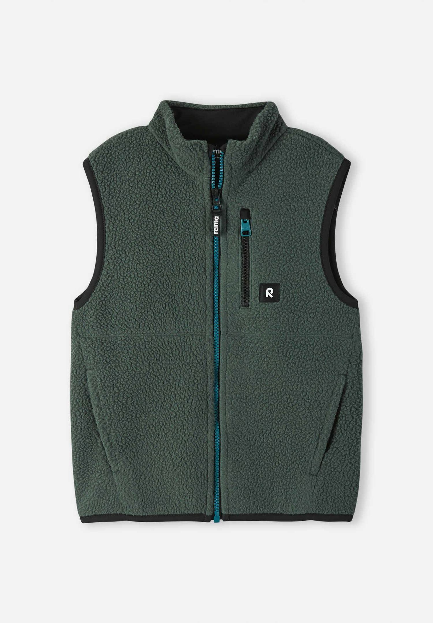 Vest, Turkis-Thyme green