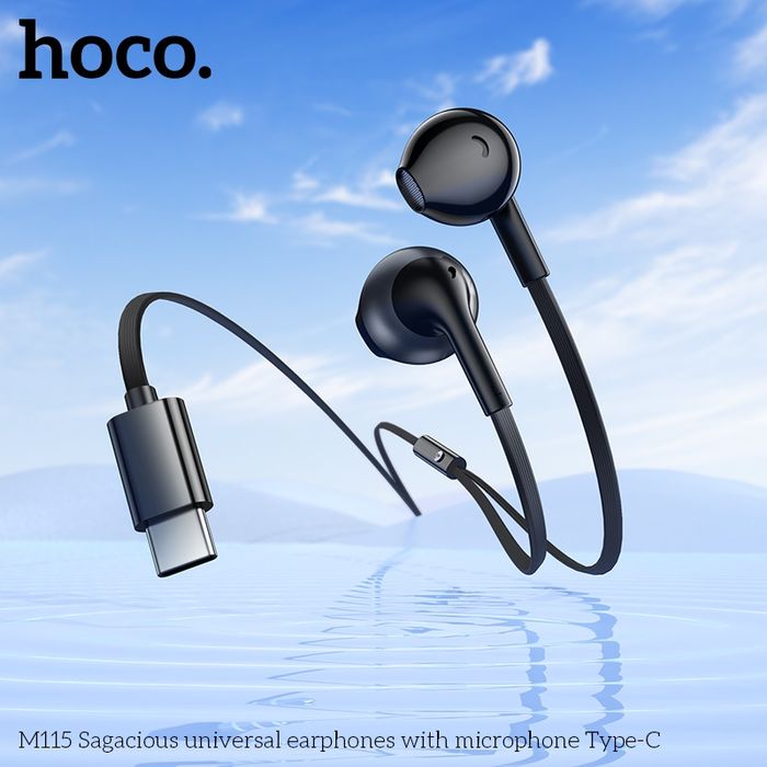 Hoco M115 Микрофонтой Чихэвч (Type-C)
