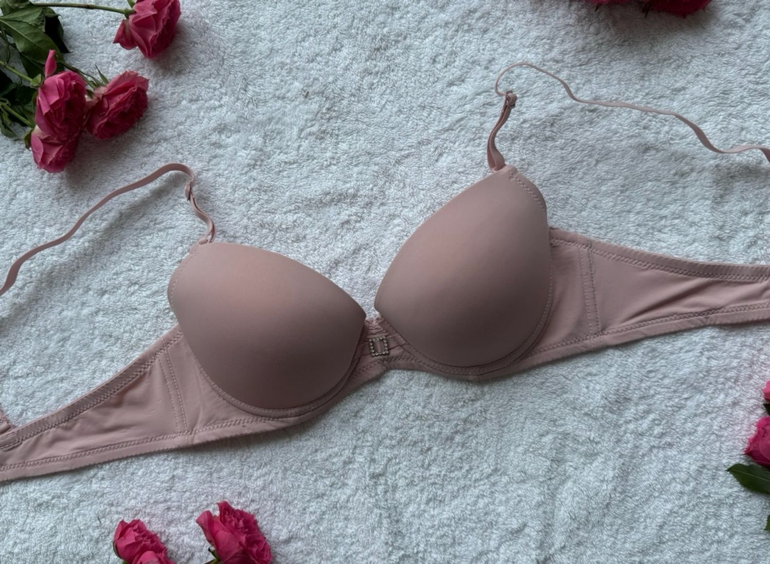 Bra push up baby pink 