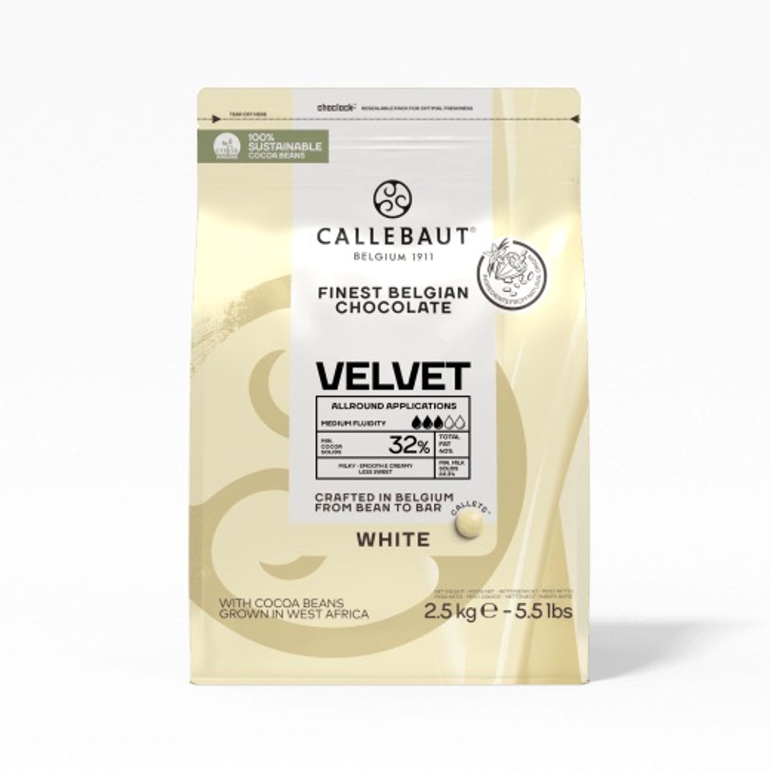 Callebaut Цагаан шоколад 32%