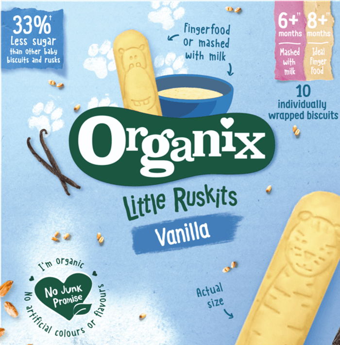 Ruskits vanilla / Ванилтай хайлдаг жигнэмэг 60 гр