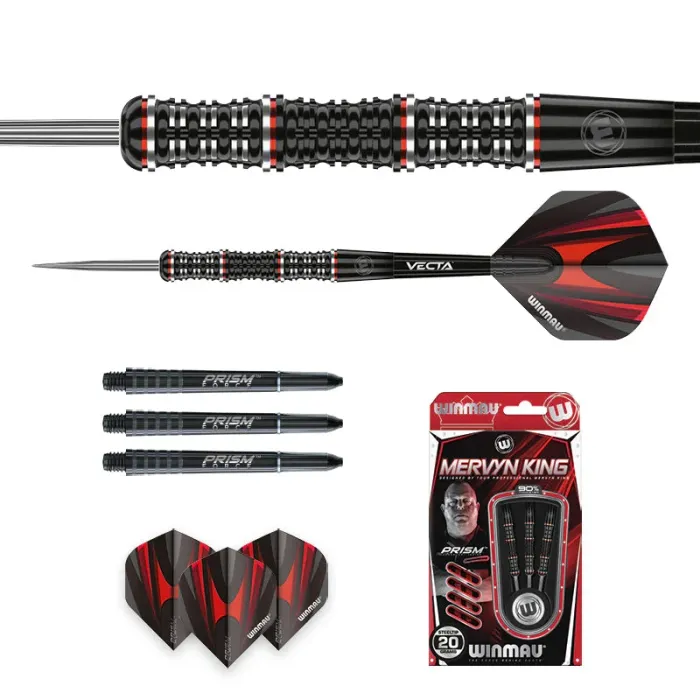 Winmau MERVYN KING S.E. Tungsten 90% Steel Tip