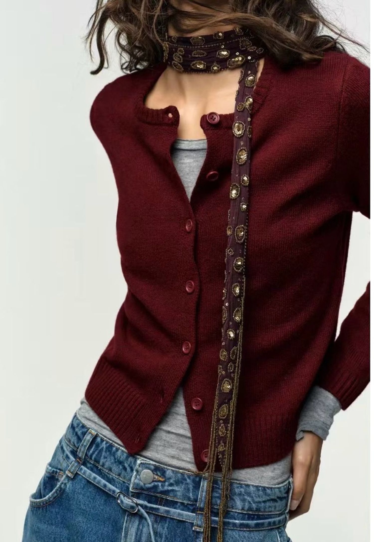 zara cardigan (ulaan huren )