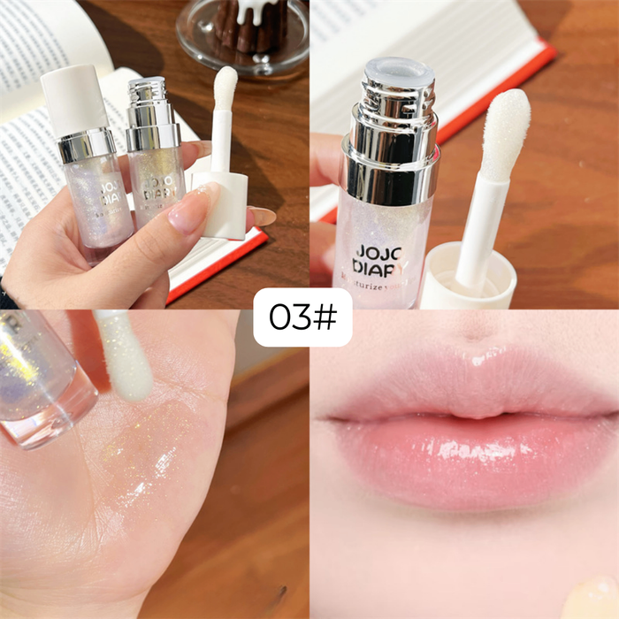 💋 JOJO DIARY Гялалздаг уруулын тос (Lip Glow Oil)