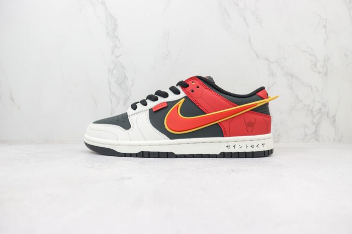 Nike Dunk Low Custom Red Black White