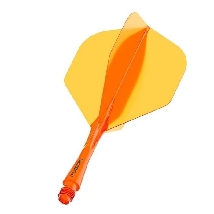 WINMAU Fusion #2 Integrated Flight & Shaft - Neon Orange