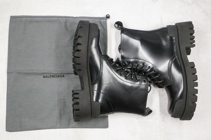 Balenciaga Strike leather ankle boots