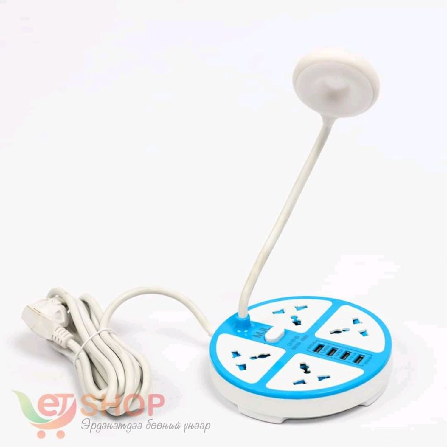 Ширээний гэрэл (уртасгагч+usb)