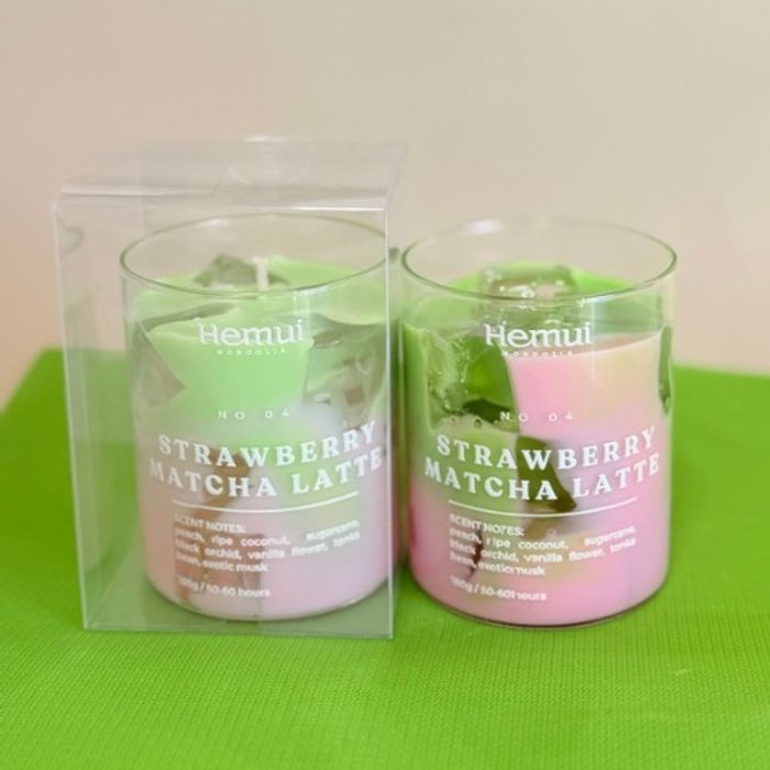 STRAWBERRY MATCHA LATTE