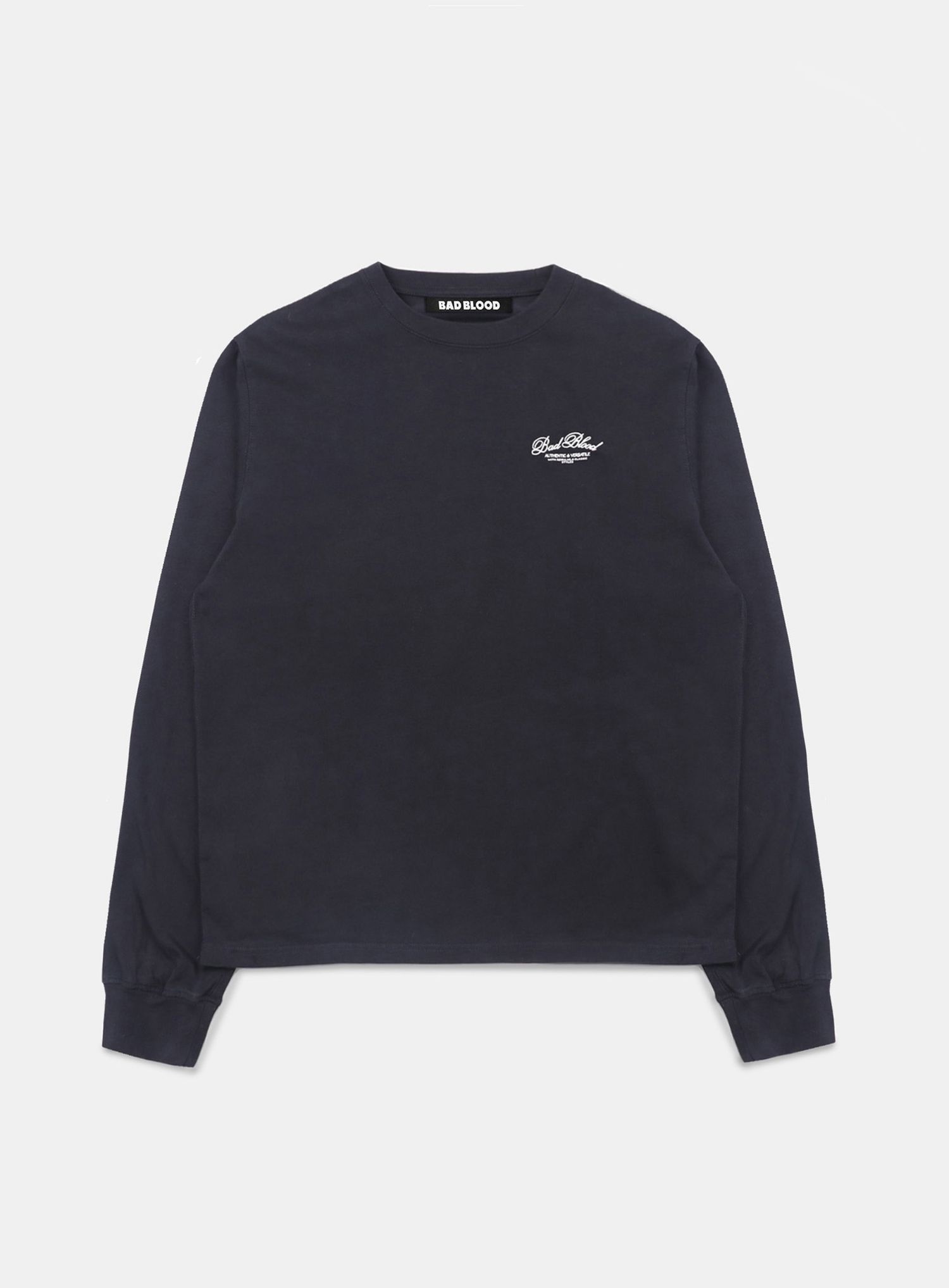 Classic Logo Long Sleeve - Black