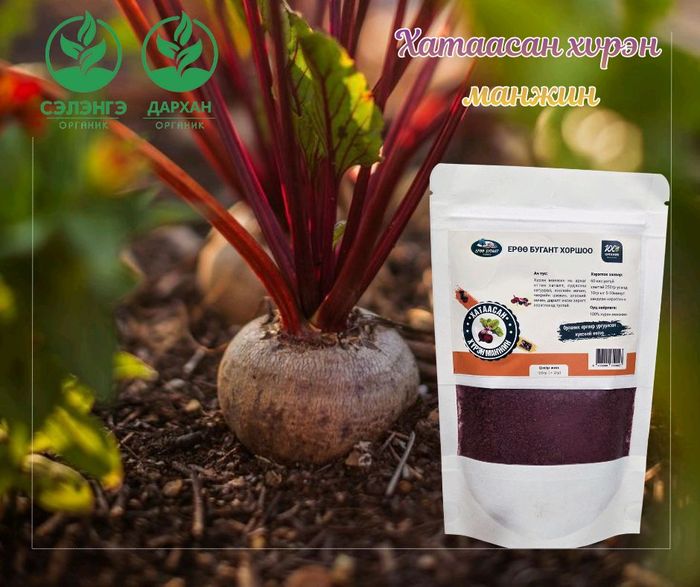 Хатаасан хүрэн манжин (нунтаг)