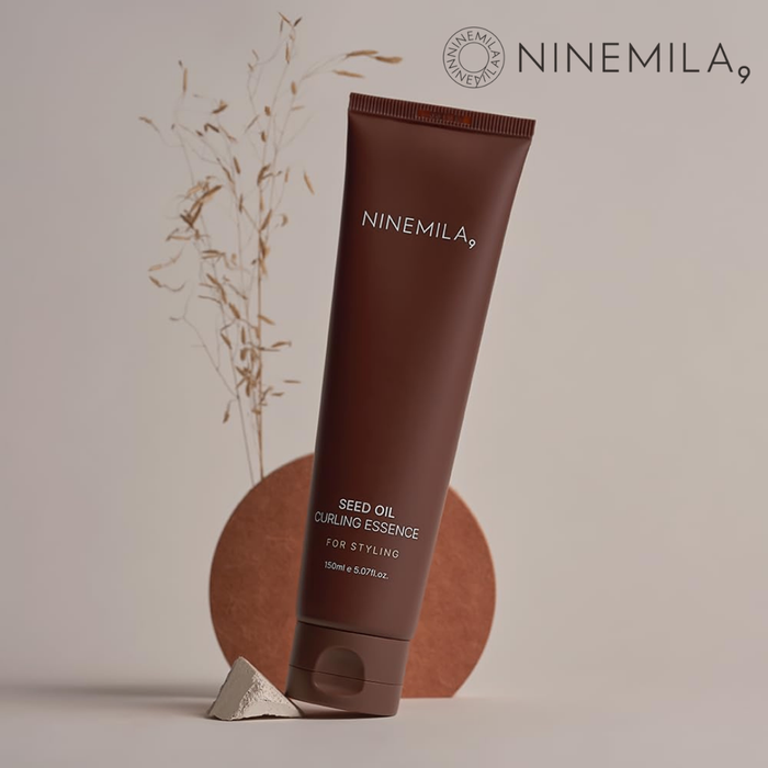 Ninemila seed oil curling essence 150ml Vegan - Үсний буржигар болон хэлбэр баригч эссэнз