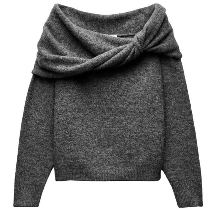 Off shoulder sweater