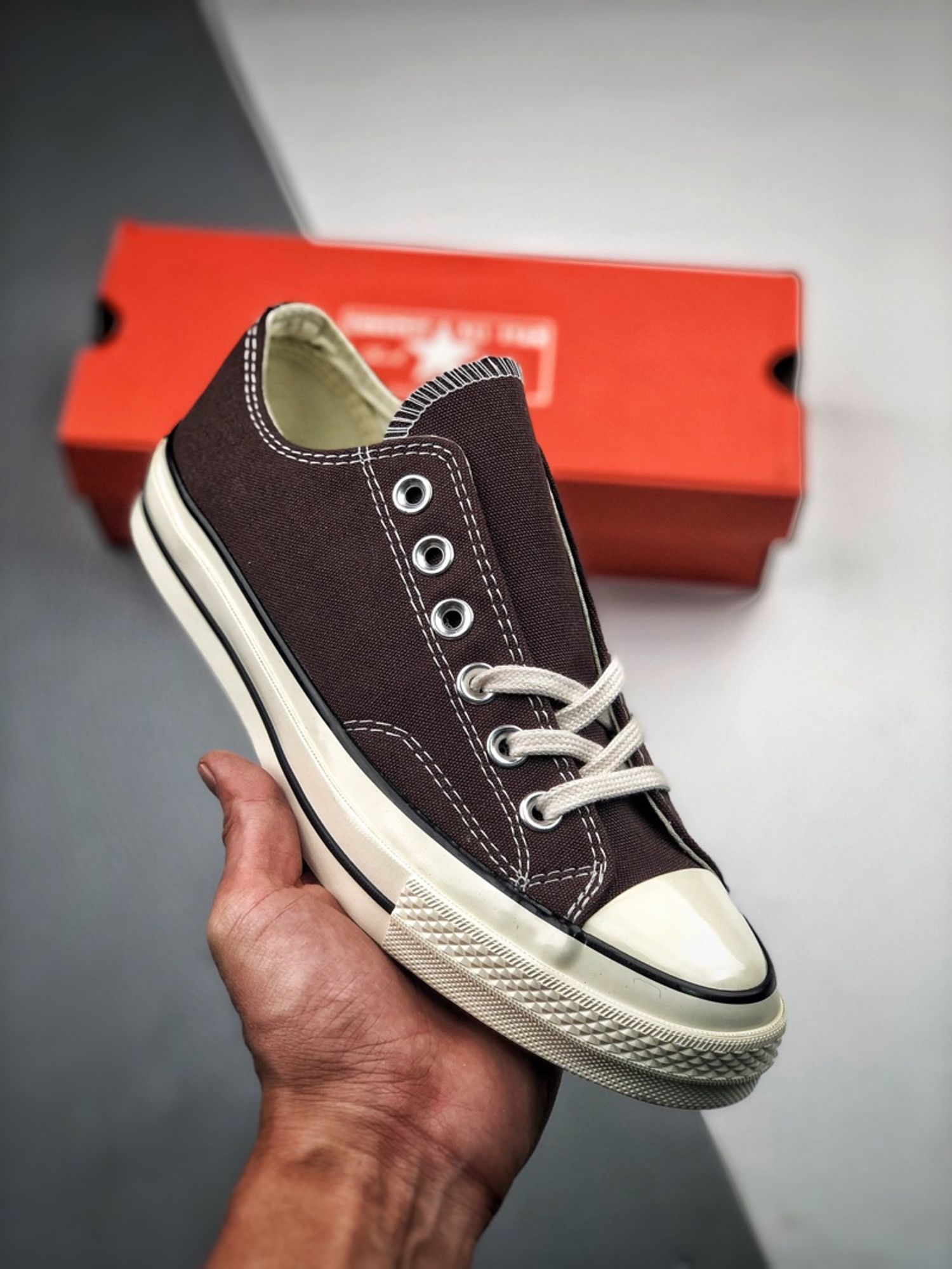 Converse Chuck Taylor 1970s Low “Brown”🐻