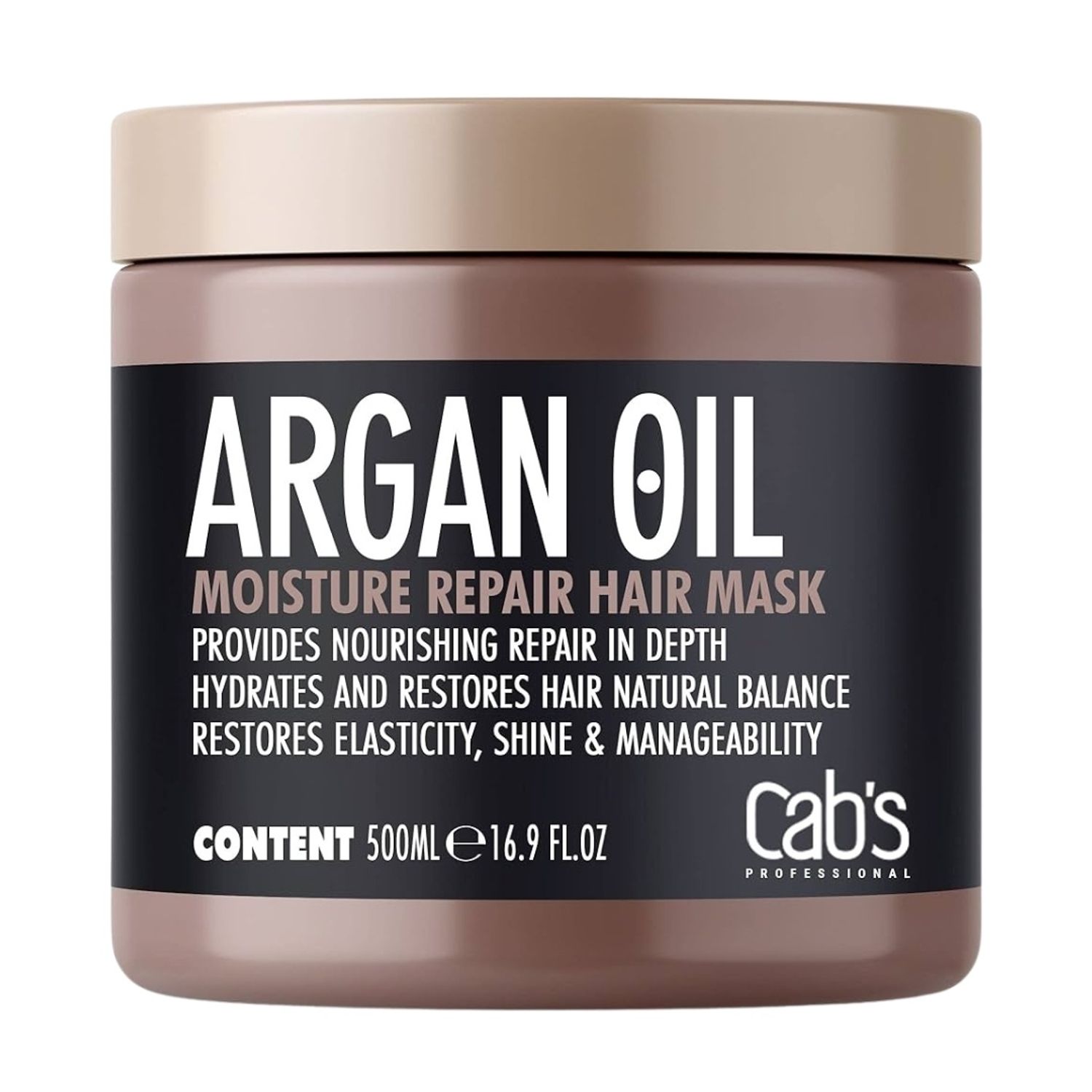 Cab's Argan Oil Moisture Repair Hair Mask - 500ml