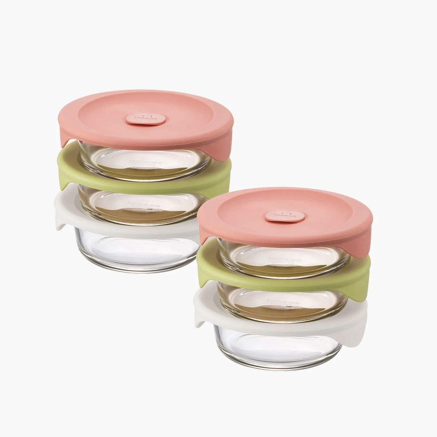Lock&Lock Glass Rice Container 12P