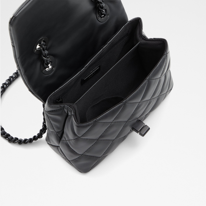 LATISSE-8-Jet Black-Ladies Handbags