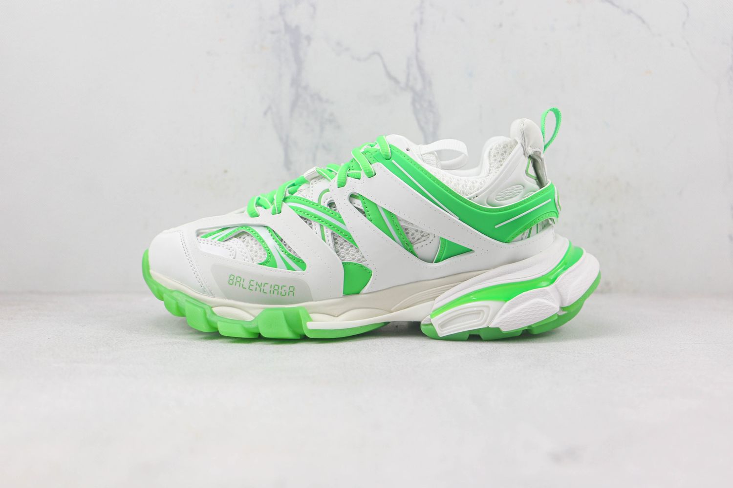 Balenciaga Track Sneakers 'White Green'