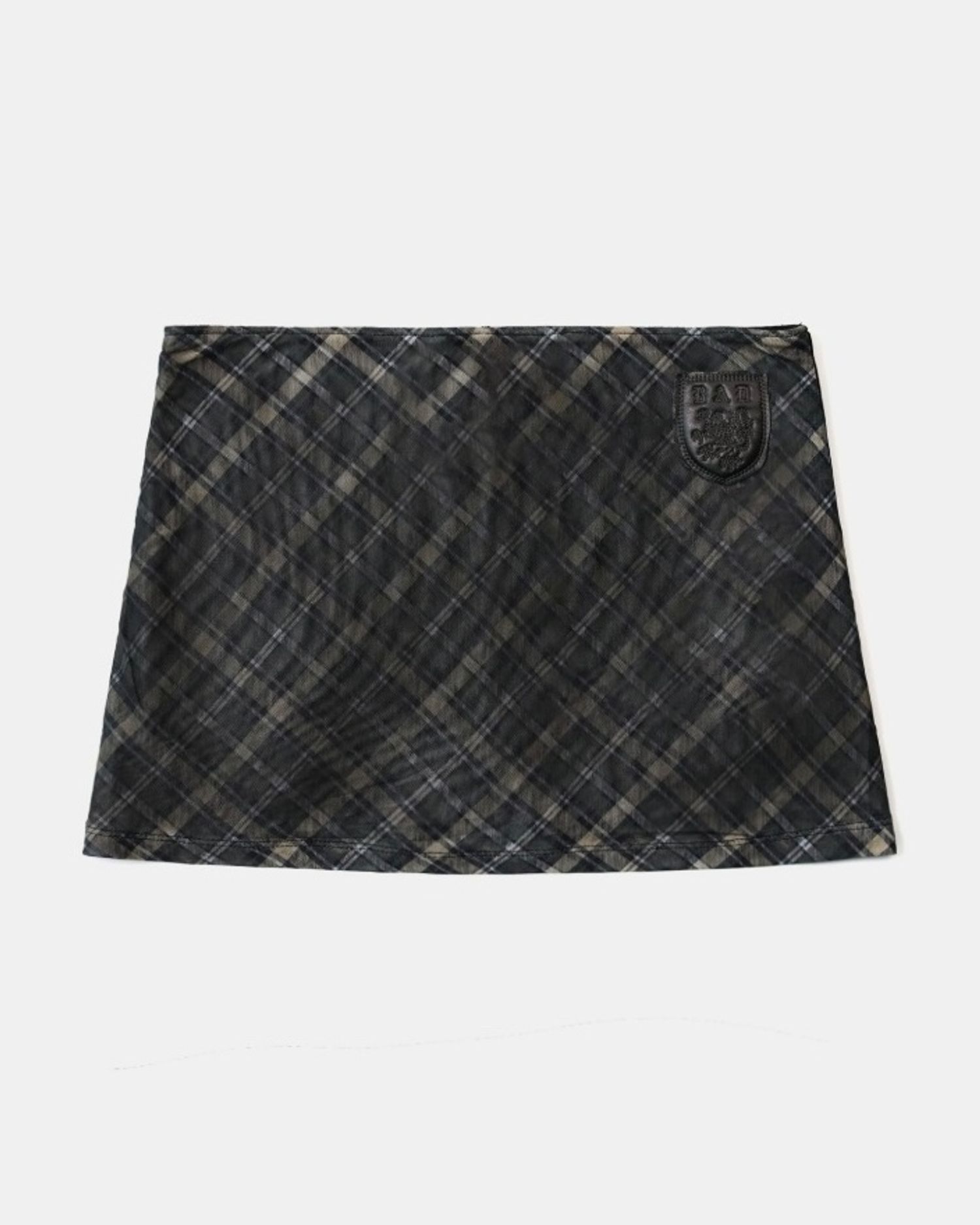 Vintage Club Scot Shorts - Check Black
