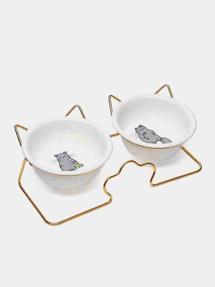 Муур хэлбэртэй шаазан муурны идүүр