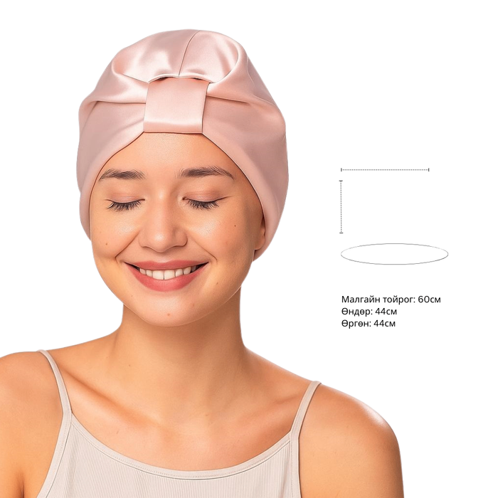 SILK SLEEP CAP / торгон малгай