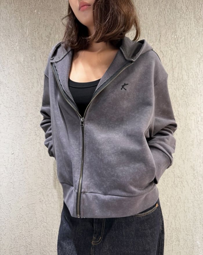 Zipped hoodie