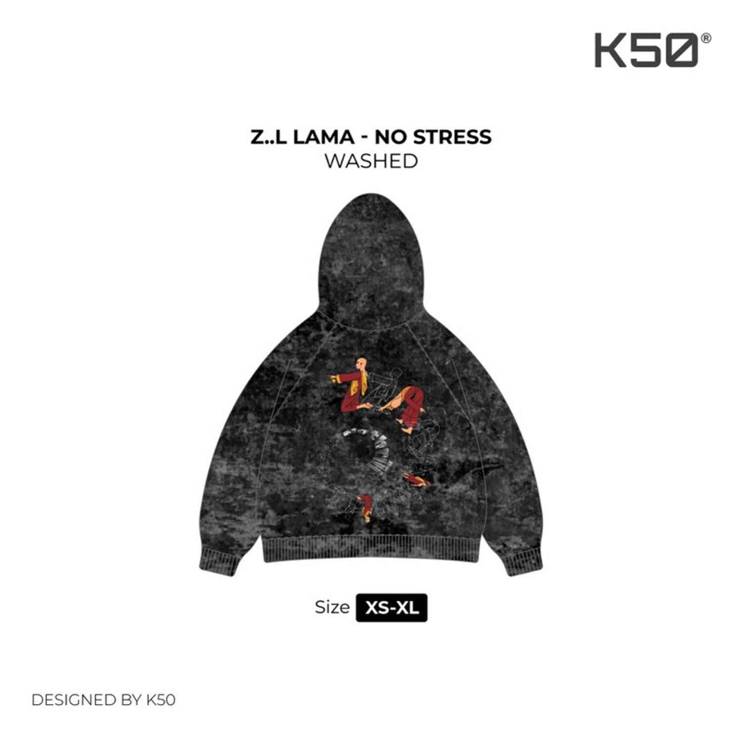 lama No Stress (Stone Washed)