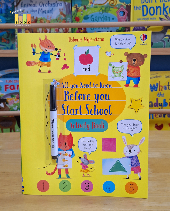 Before You Start School Wipe-Clean 