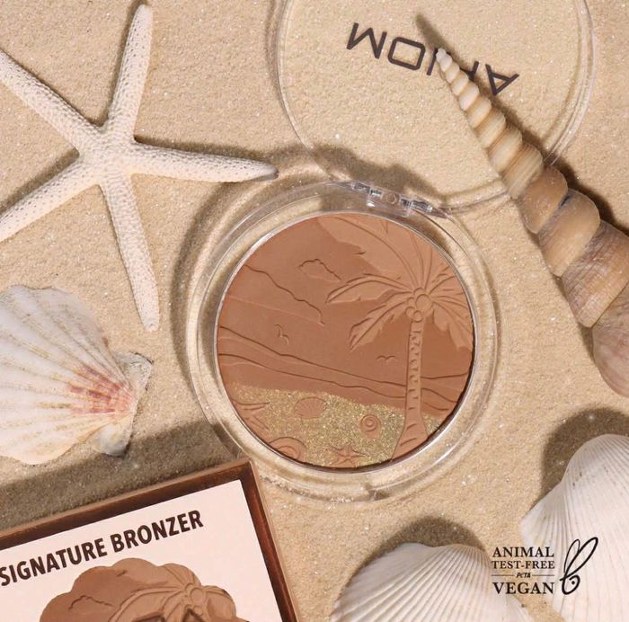 Moira signature bronzer (001,sunkissed honey)