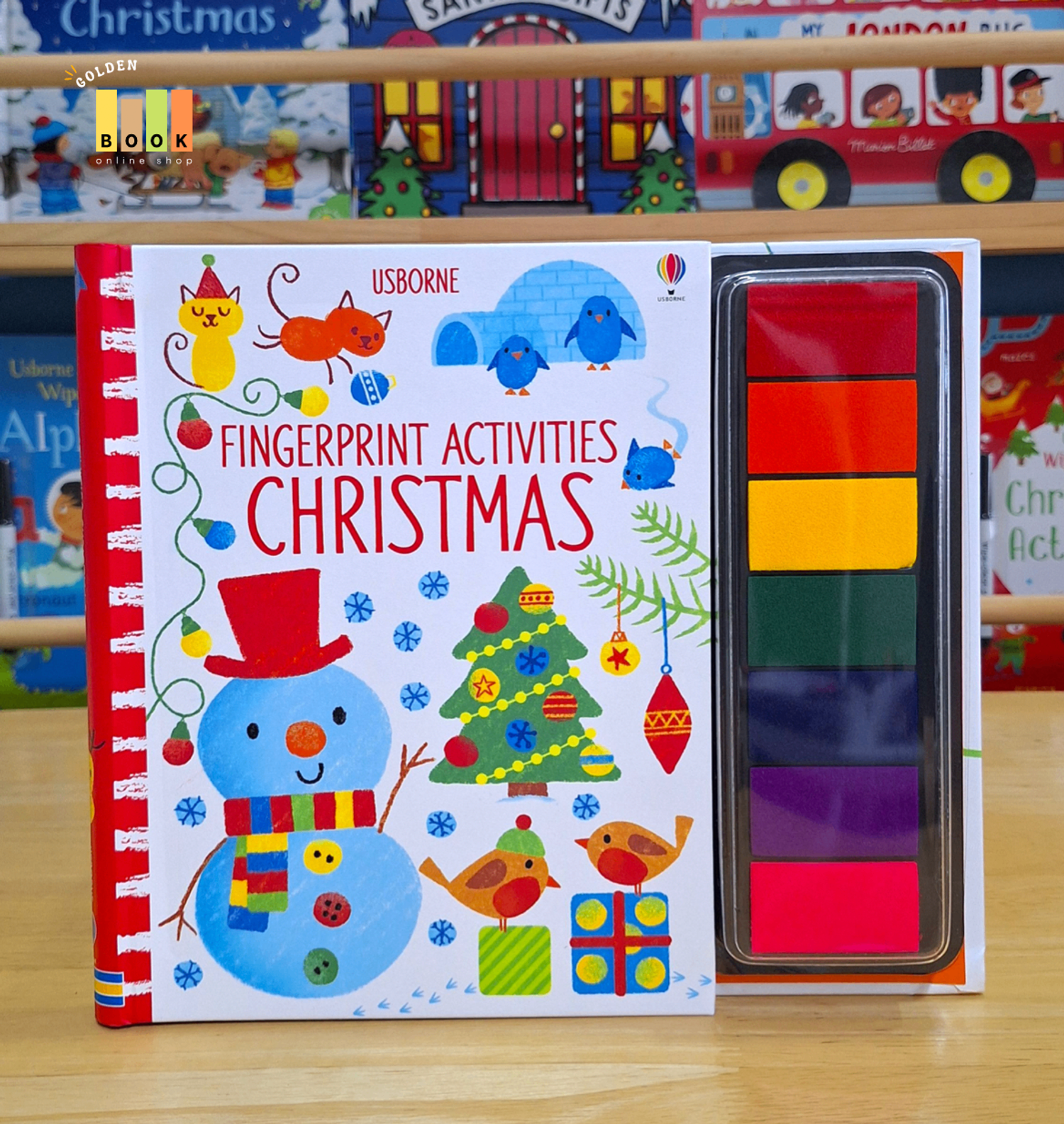 Christmas Fingerprint Activities 