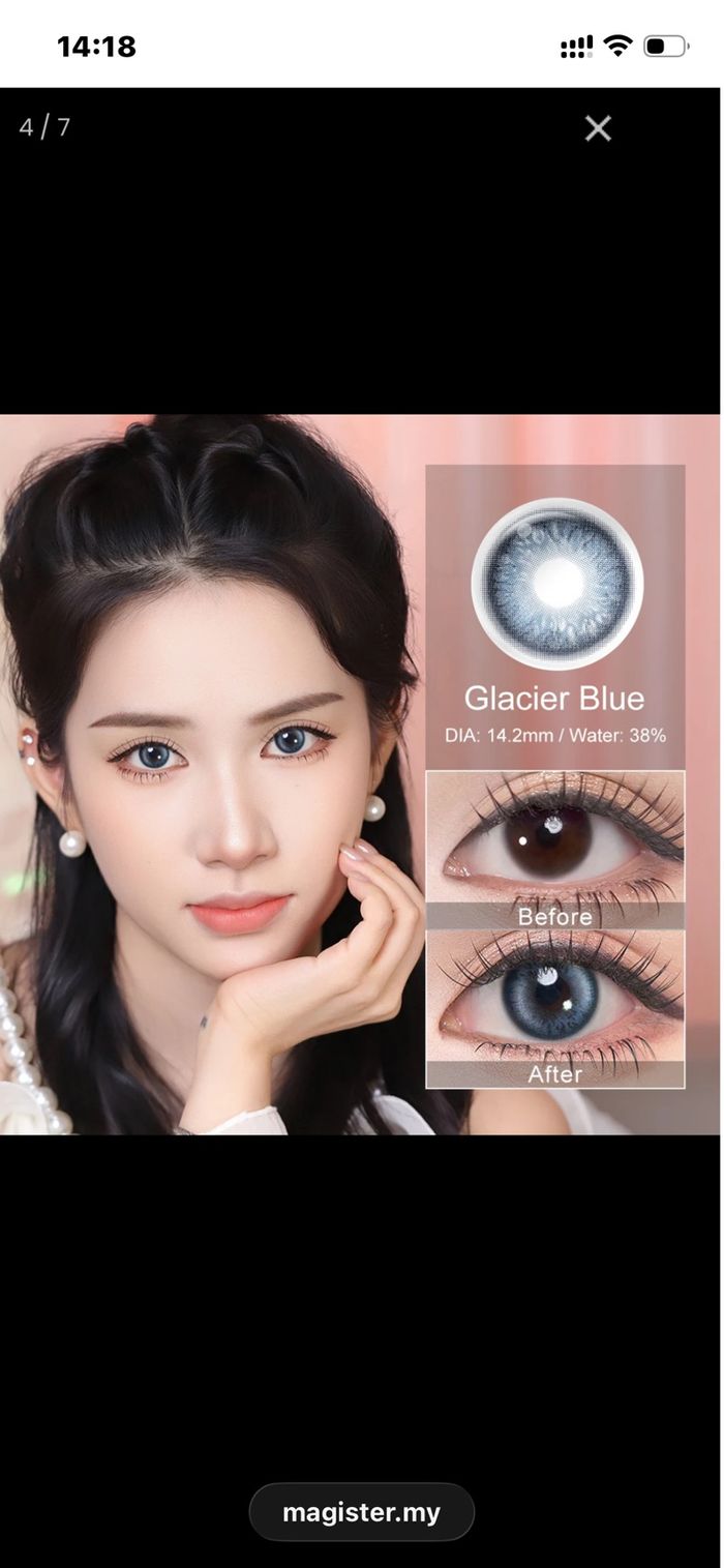 BLUSH GIRL Glacier Blue