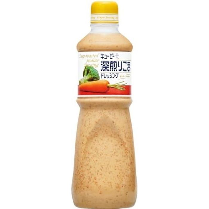 Kewpie Sesame Dressing 1L/Гүнждийн үртэй салат амтлагч 1 литр