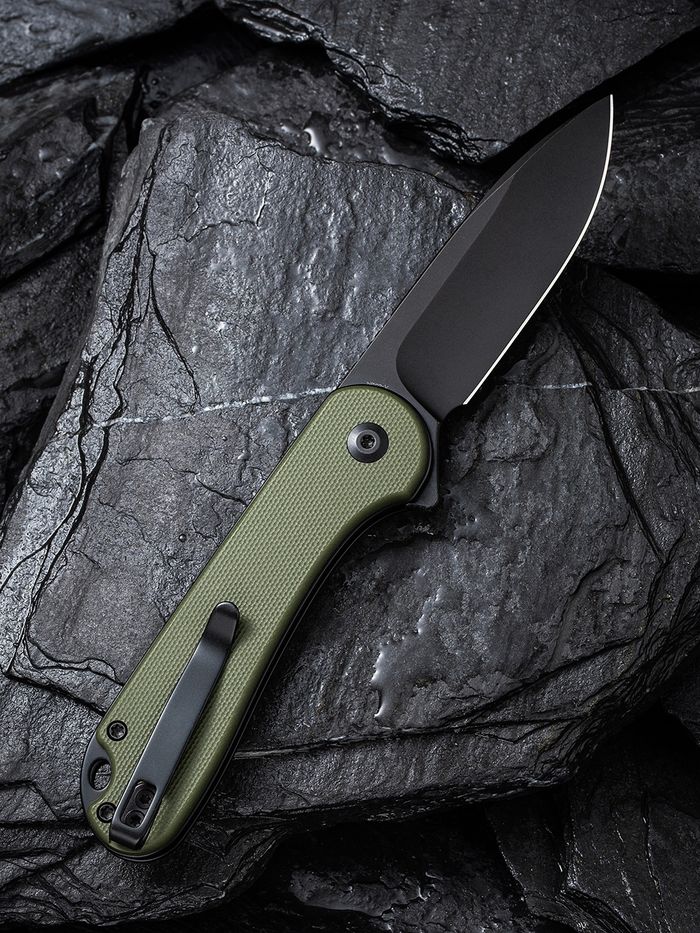 Civivi Elementum II Button Lock Green