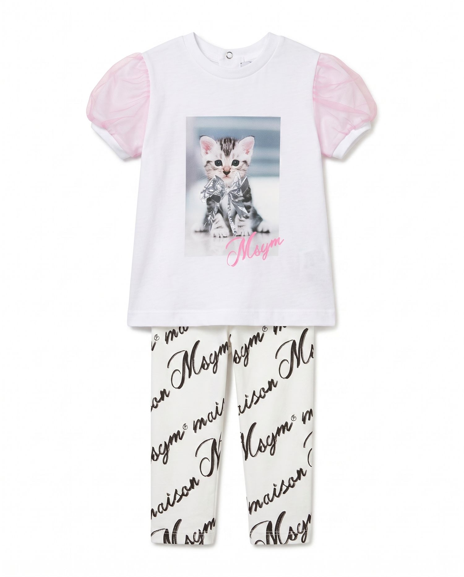 SET JERSEY T-SHIRT, STRETCH JERSEY LEGGIN