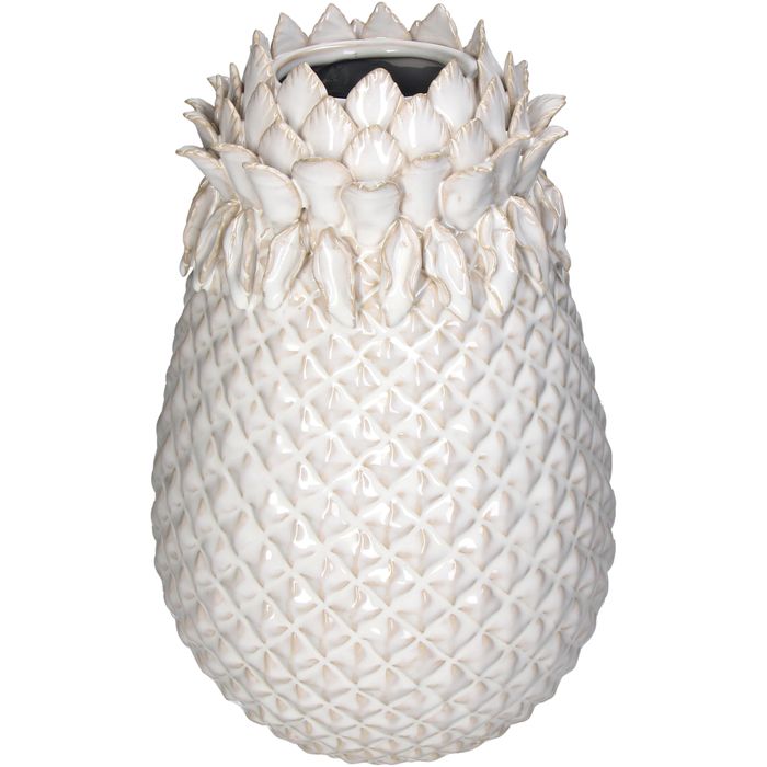 Цагаан чулуун цэцгийн ваар