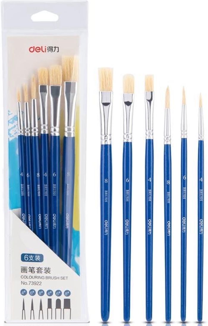 Colouring brush set