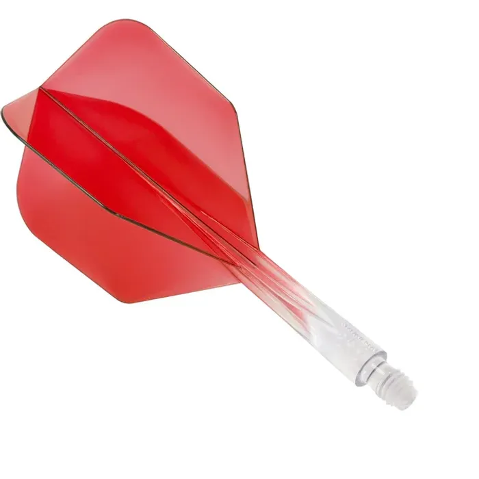  CONDOR AXE FLIGHTS - Small - Clear Red